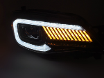 Paire Feux Phares Subaru WRX de 2008 a 2014 FULL LED DRL Dyn Noir