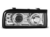 Paire de feux phares VW Corrado 88-95 angel eyes chrome