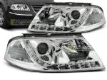 Paire de feux phares VW Passat 3BG 00-05 Daylight led chrome