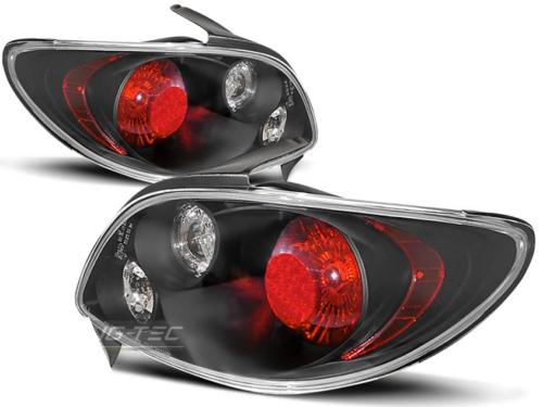 Paire de feux arriere Peugeot 206 98-06 noir