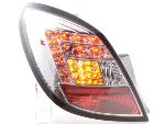 Paire feux arrière Opel Corsa D 5 portes 2006 a 2010 Chrome Led