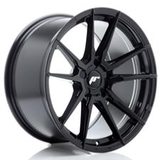 Jante JR Wheels JR21 18x9,5 ET20-40 - 5 Trous sur mesure - Noir Brillant