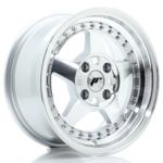 Jante JR Wheels JR6 15x7 ET35 - 4x100 - Silver machined face
