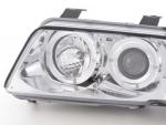 Paire de feux phares Design Audi A4 B5/8D 95-99 chrome