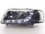 Paire de feux phares Daylight Led Audi A3 8L 1996-2000 Chrome