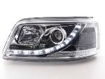 Paire de feux phares Daylight led DRL VW Bus T5 de 03-09 chrome