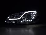 Paire de feux phares Daylight led DRL VW Jetta 6 de 11-17 chrome