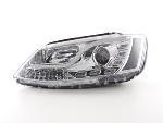 Paire de feux phares Daylight led DRL VW Jetta 6 de 11-17 chrome