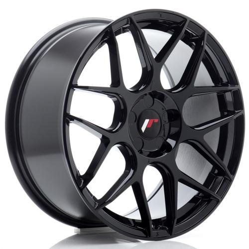 Jante JR Wheels JR18 18x8,5 ET45 - 5x114.3 - Noir brillant
