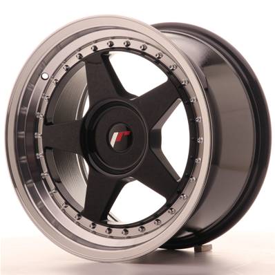 Jante JAPAN RACING JR6 17" x 9" Multi Perçage ET 20-35 Black