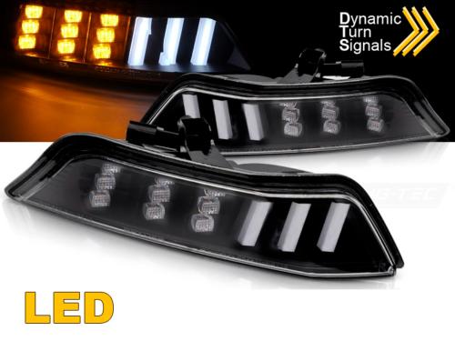 Paire de Clignotant Ford Mustang 2015 a 2017 LED Noir