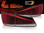 Paire de feux arriere Lexus IS II 06-13 FULL LED DYN Rouge