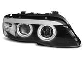 Paire de feux phares BMW X5 E53 03-06 angel eyes Xenon noir