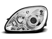 Paire de feux phares Mercedes SLK R170 96-04 Angel eyes chrome