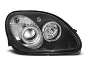 Paire de feux phares Mercedes SLK R170 96-04 angel eyes noir