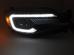 Paire Feux Phares Subaru WRX de 2008 a 2014 FULL LED DRL Dyn Noir