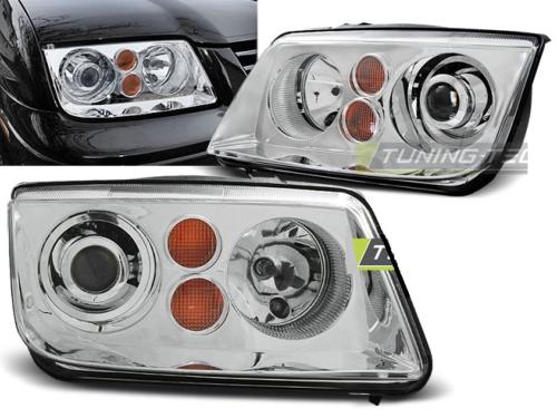 Paire de feux phares VW Bora 98-05 design chrome