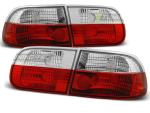 Paire de feux arriere Honda Civic 91-95 rouge blanc