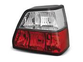 Paire de feux arriere VW Golf 2 83-91 rouge blanc