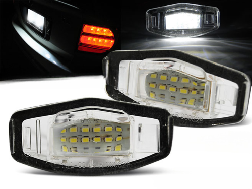 Paire feux de plaque Honda Civic/City/Legend/Accord LED