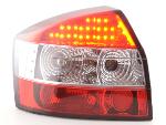 Paire de feux arrière Audi A4 8E Berline 01-04 Led Rouge Chrome