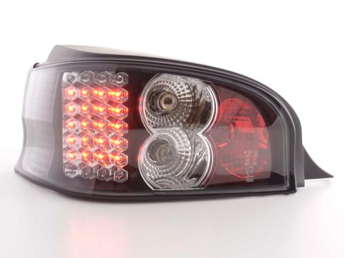 Paire de feux arrière Citroen Saxo 96-02 Noir Led