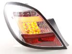 Paire feux arrière Opel Corsa D 5 portes 2006 a 2010 Chrome Led LTI