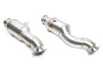 Downpipe Inox pour Mercedes GLC Coupe C253 de 2016 a 2019-C43 AMG-76mm