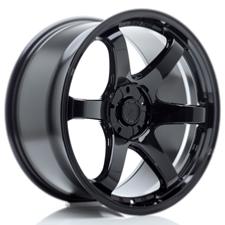 JR Wheels SL03 19x9,5 ET20-35 - 5 Trous sur mesure - Noir Brillant