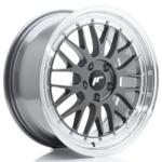 Jante JR Wheels JR23 18x8 ET40- 5x112- Hyper Gray w/ Machined Lip