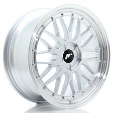Jante JR Wheels JR23 19x8 ET20-40- 5 Trous sur mesure- Hyper Silver w/ Machined Lip