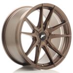 Jante JR Wheels JR21 19x9,5 ET20-45 - 5 Trous sur mesure - Matt Bronze
