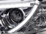 Paire de feux phares Daylight Led Audi A4 8E/B7 2004-2008 chrome