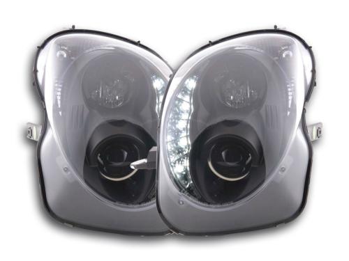 Paire de feux phares Daylight Led DRL Alfa Romeo Mito 08-18 Noir