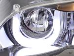 Paire de feux phares Angel Eyes BMW serie 3 E46 Berline 02-05 chrome