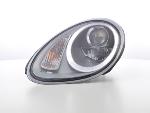 Paire de feux phares Daylight Led Porsche Boxster 987 04-08 argent