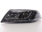 Paire de feux phares Xenon Daylight Led Skoda Octavia 04-08 Chrome