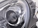 Paire de feux phares Xenon Daylight Led Porsche Cayenne 9PA 02-06 chrome