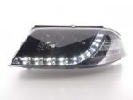 Paire de feux phares Daylight Led VW Passat B5/3BG 00-05 Noir