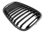 Paire grilles calandre BMW serie 7 F01 de 2009 a 2015 Noir mat