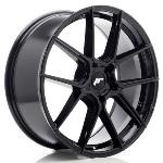Jante JR Wheels JR30 20x8 ET20-40 - 5 trous sur mesure - Noir brillant