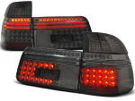 Paire de feux arriere BMW serie 5 E39 break de 1997 a 08/2000 LED fume