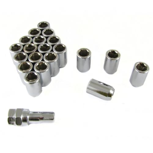 Kit de Visserie Japan Racing Silver imbus lug nuts 12x1,25