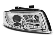 Paire de feux phares Audi A4 00-04 Daylight led LTI chrome cligno LED