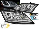 Paire de feux phares Audi TT 8J 2006-2010 Daylight led chrome Xenon