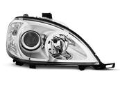 Paire de feux phares Mercedes ML W163 98-01 design chrome