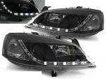 Paire de feux phares Opel Astra G 97-04 Daylight led noir