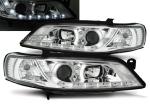 Paire de feux phares Opel Vectra B 99-02 Daylight led chrome