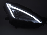 Paire de feux phares Toyota GR86 de 2021 a 2024 FULL LED DRL DYN noir