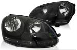 Paire de feux phares VW Golf 5 03-08 Design noir